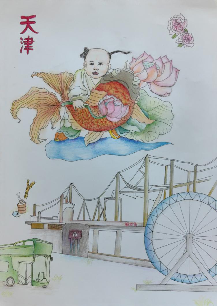 天津市滨海新区87978797威尼斯老品牌《福瑞天津》 周彦昊大一年级