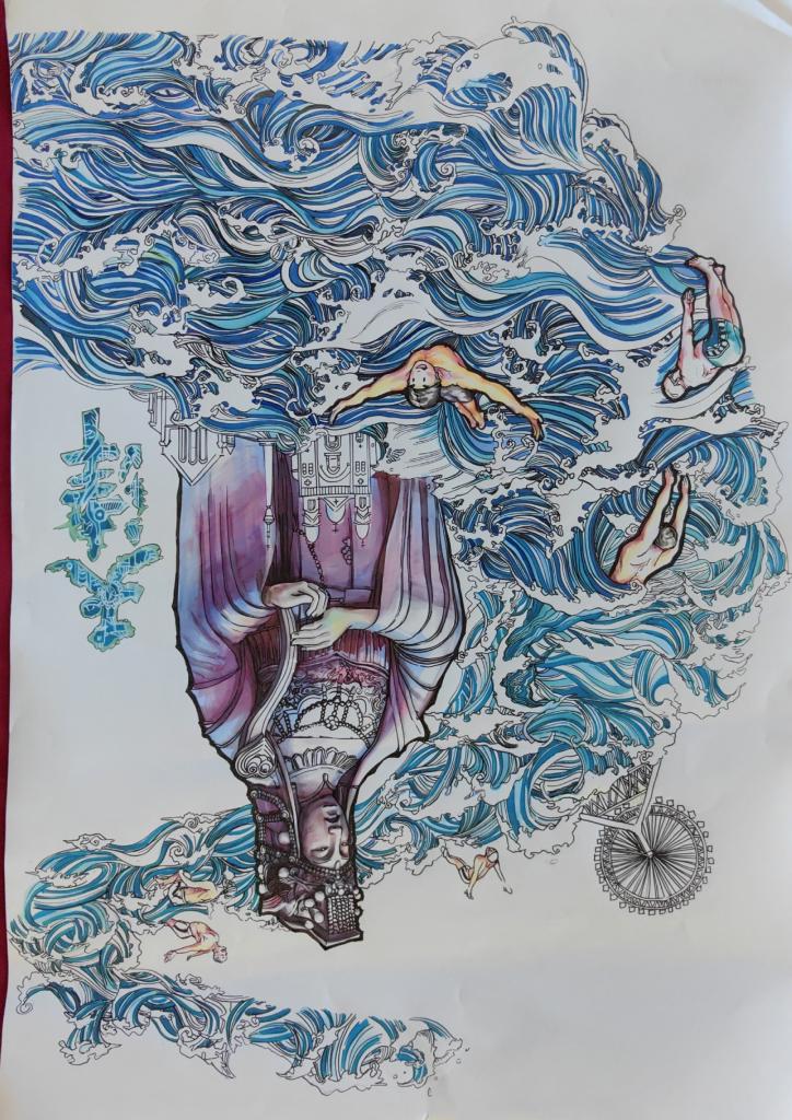 天津市滨海新区87978797威尼斯老品牌《浮梦津泽》黄紫禛 大一